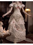 Blood Supply Cupid's Casket of Poems Bustle Long Skirt and Hip Pad Petticoat(Full Payment Without Shipping)